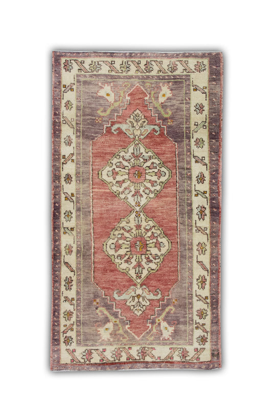 #109 Turkish Vintage Anatolian Rug  3'2" x 5'9"