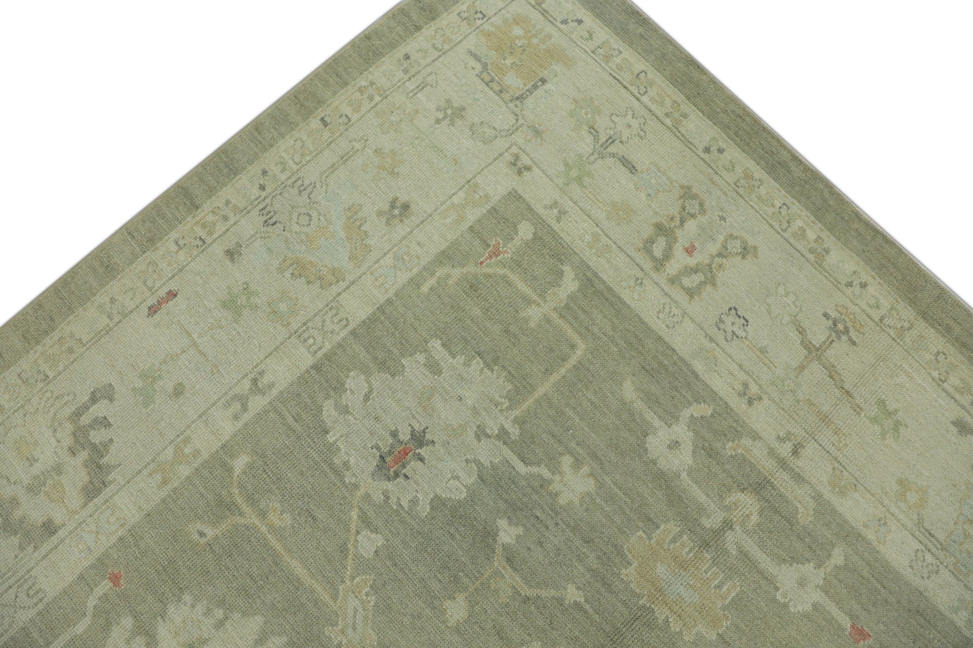 Turkish Oushak Rug 8'1" x 10'1" #70