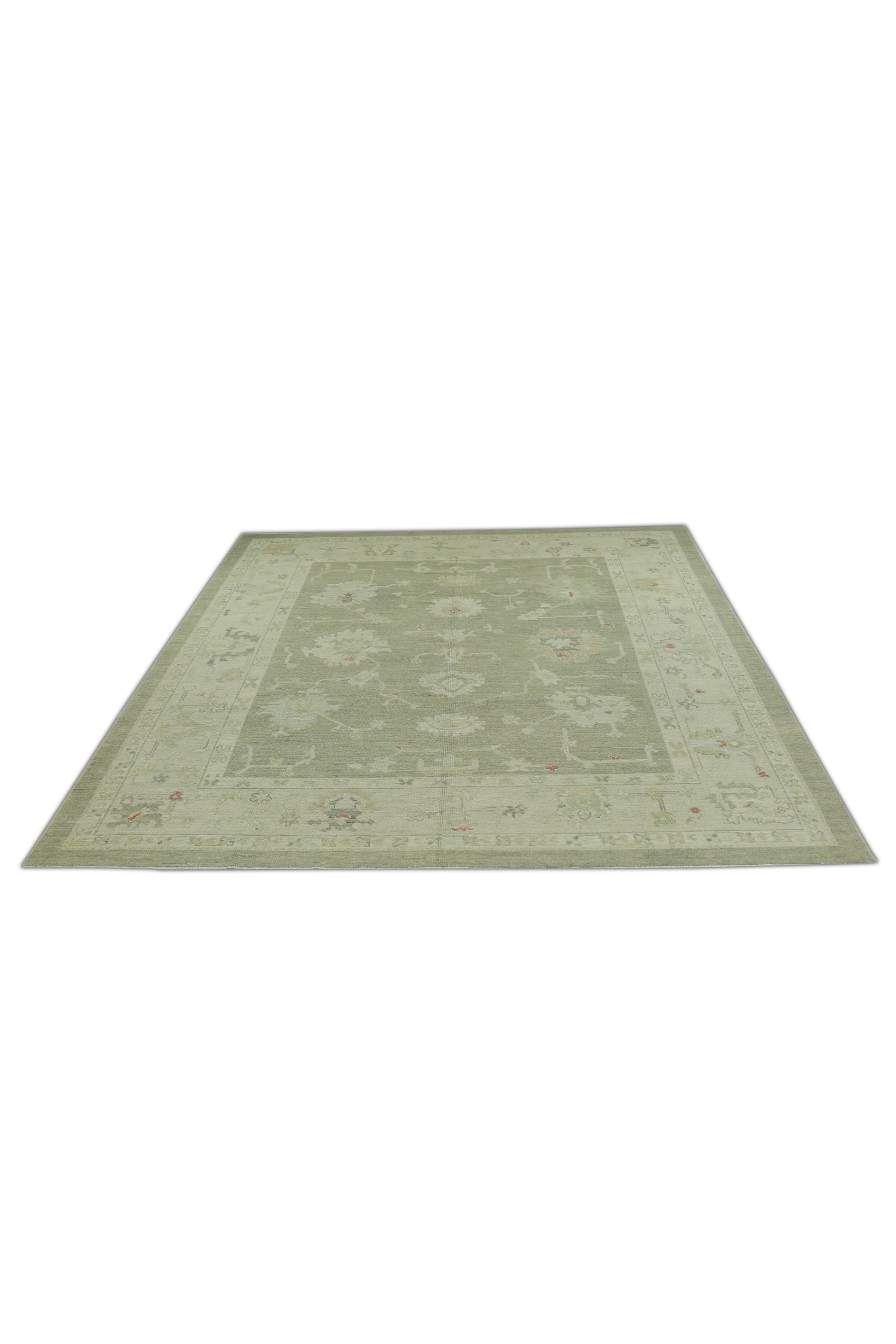 Turkish Oushak Rug 8'1" x 10'1" #70