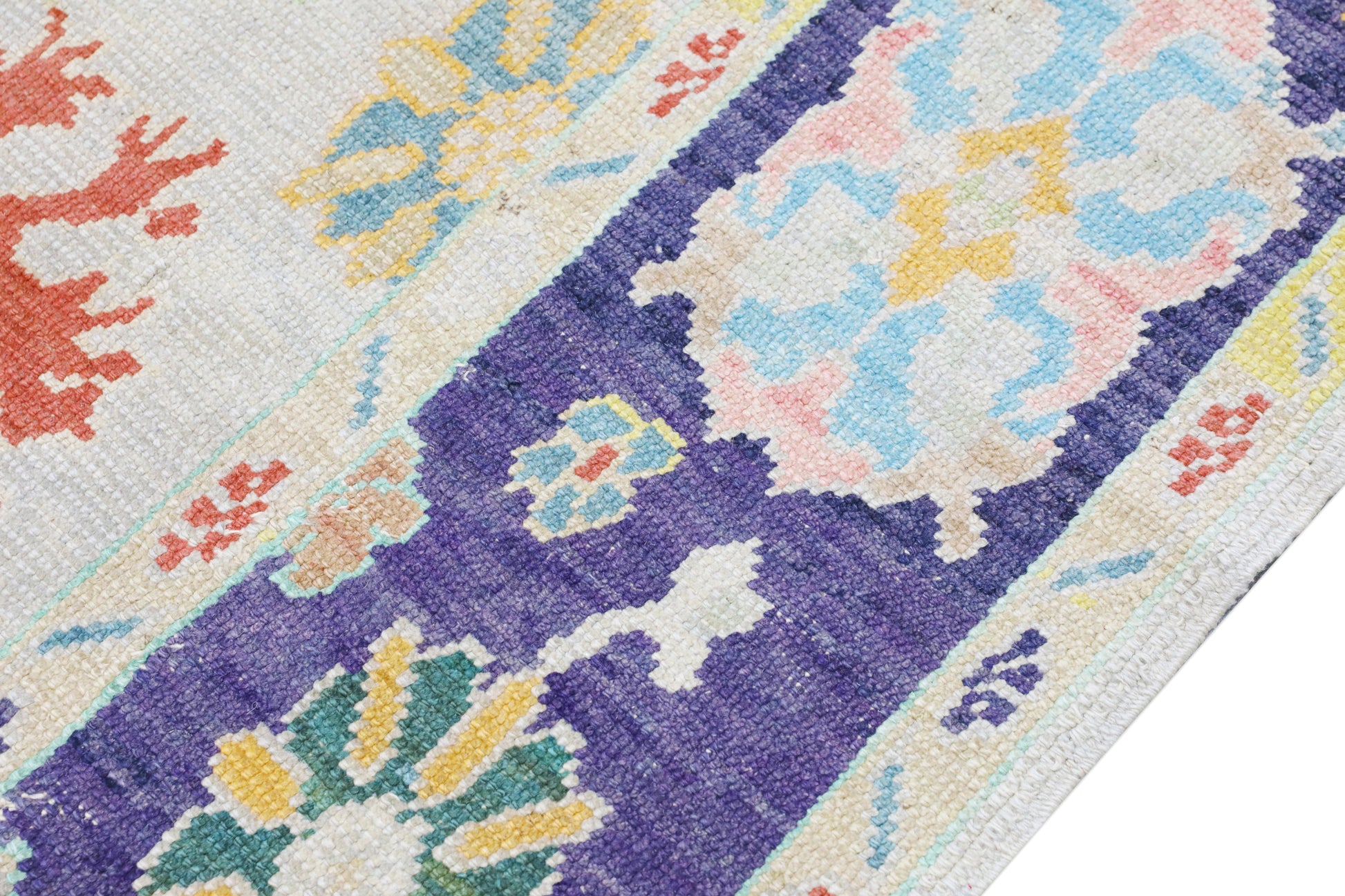 Turkish Oushak Rug 8'5" x 9'10" #4512