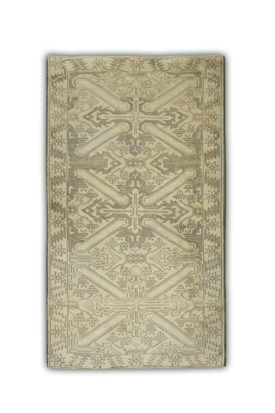 #158 Turkish Vintage Anatolian Rug  3'6" x 6'