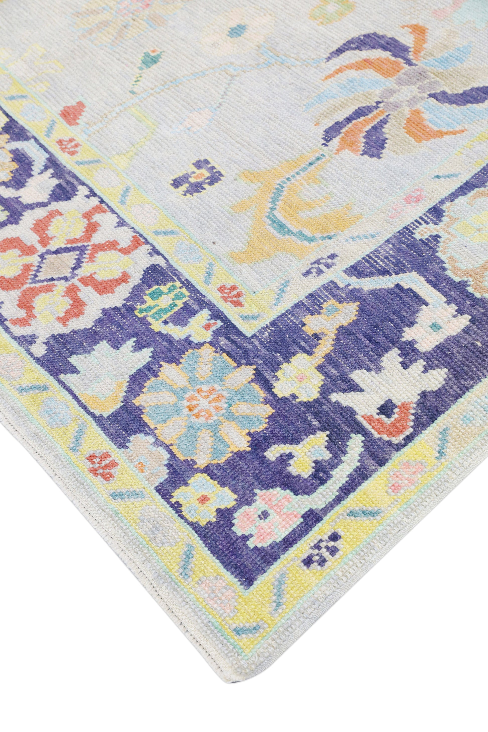 Turkish Oushak Rug 8'5" x 9'10" #4512