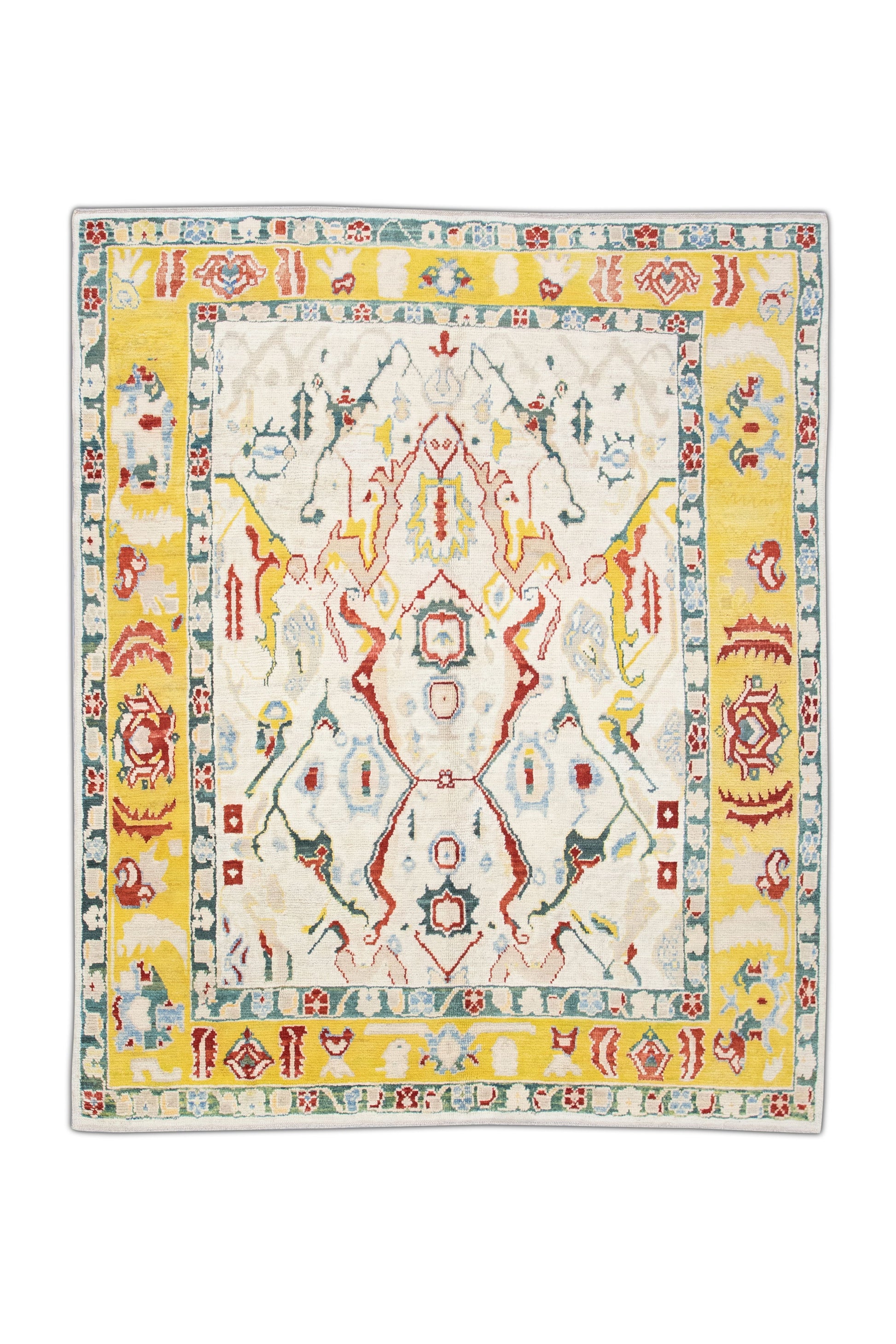 Turkish Oushak Rug 8'1" x 10' #4509
