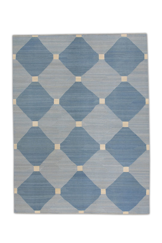 #6893 Oriental Flat Weave Turkish Kilim 8'4" x 10'11"