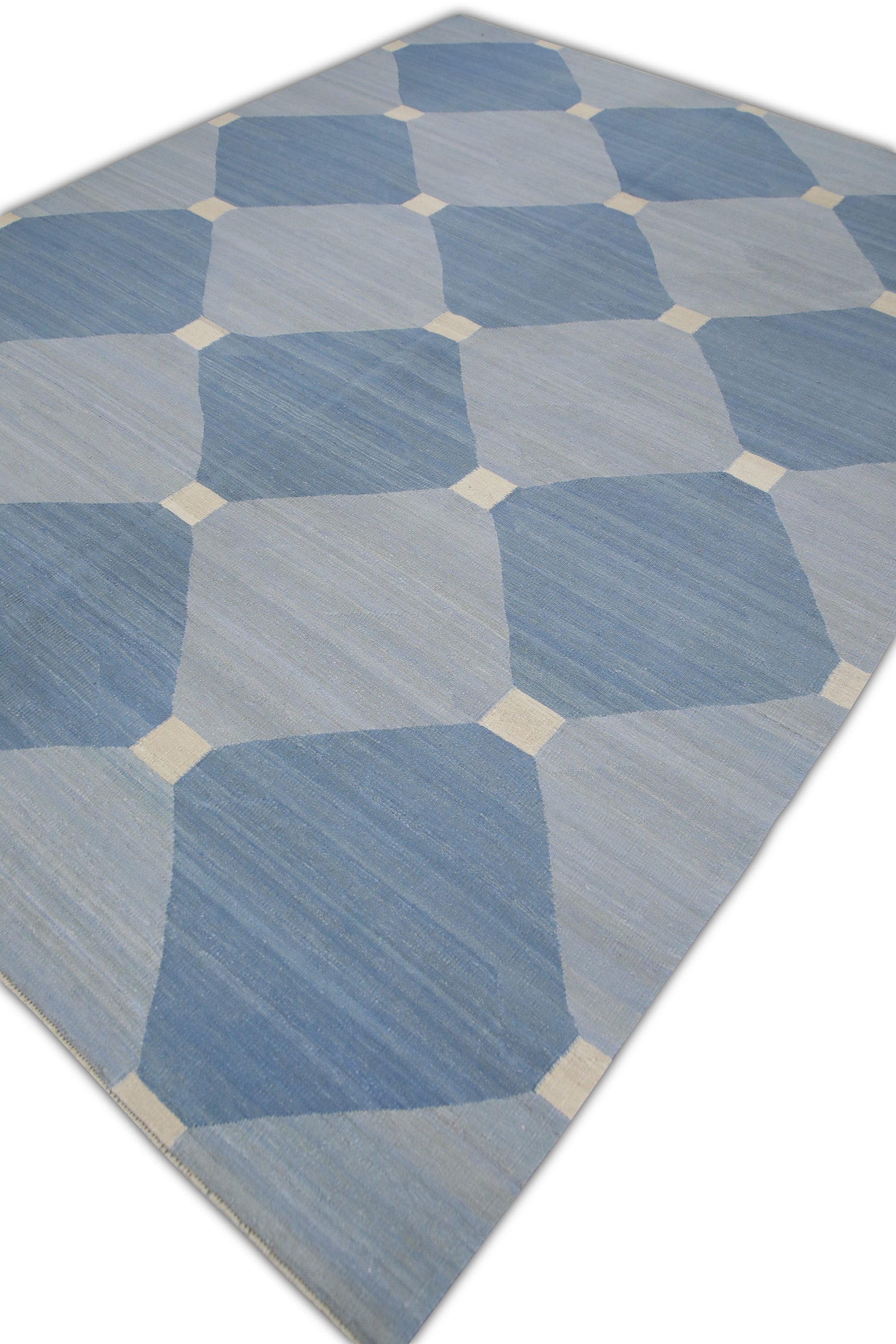 Oriental Flatweave Turkish Kilim 8'4" x 10'11" #6893