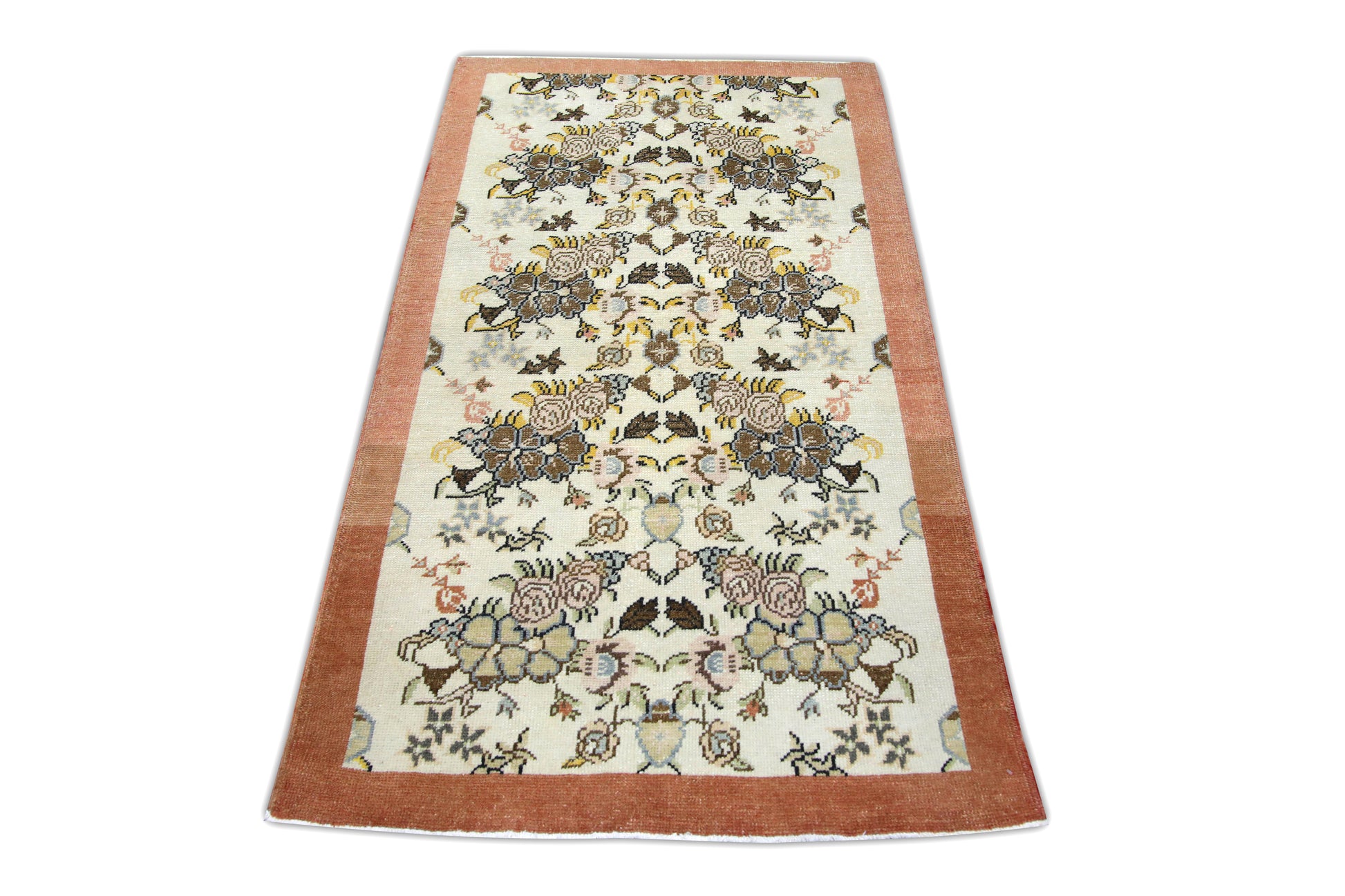 Turkish Vintage Anatolian Rug  3'5" x 6'3" #87