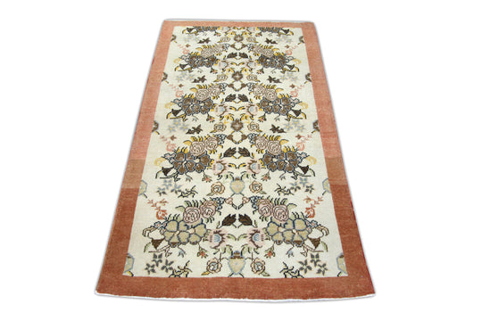 #87 Turkish Vintage Anatolian Rug  3'5" x 6'3"