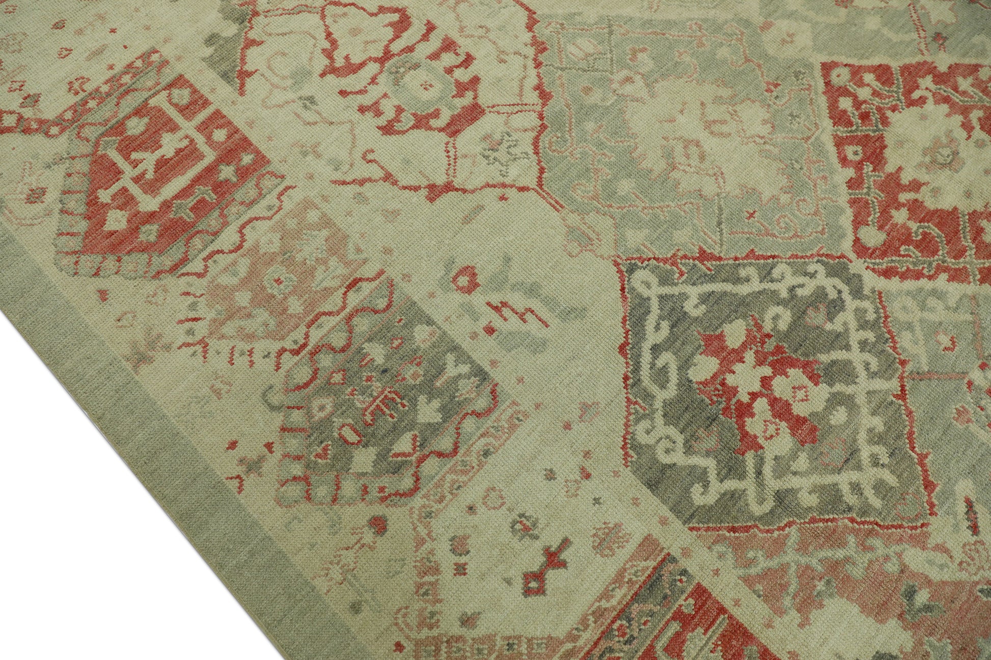 Turkish Oushak Rug 9'2" x 12'4" #90