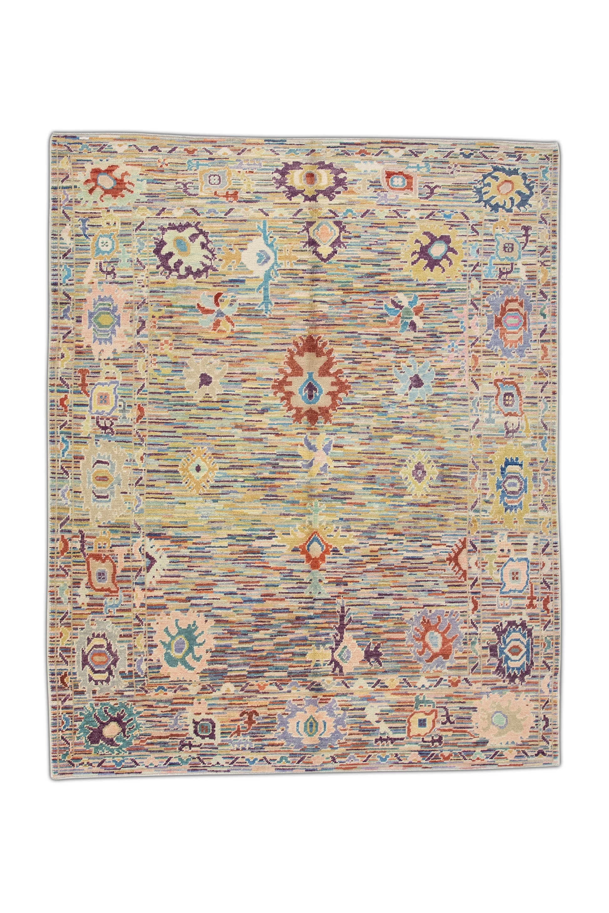 Turkish Oushak Rug 8' x 10'1" #4508