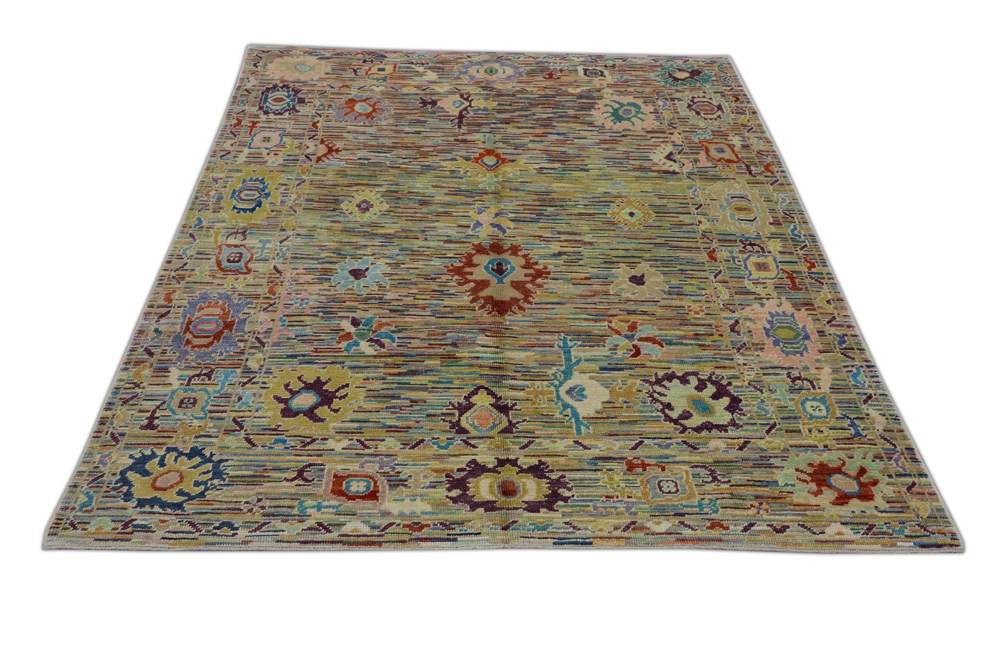 Turkish Oushak Rug 8' x 10'1" #4508