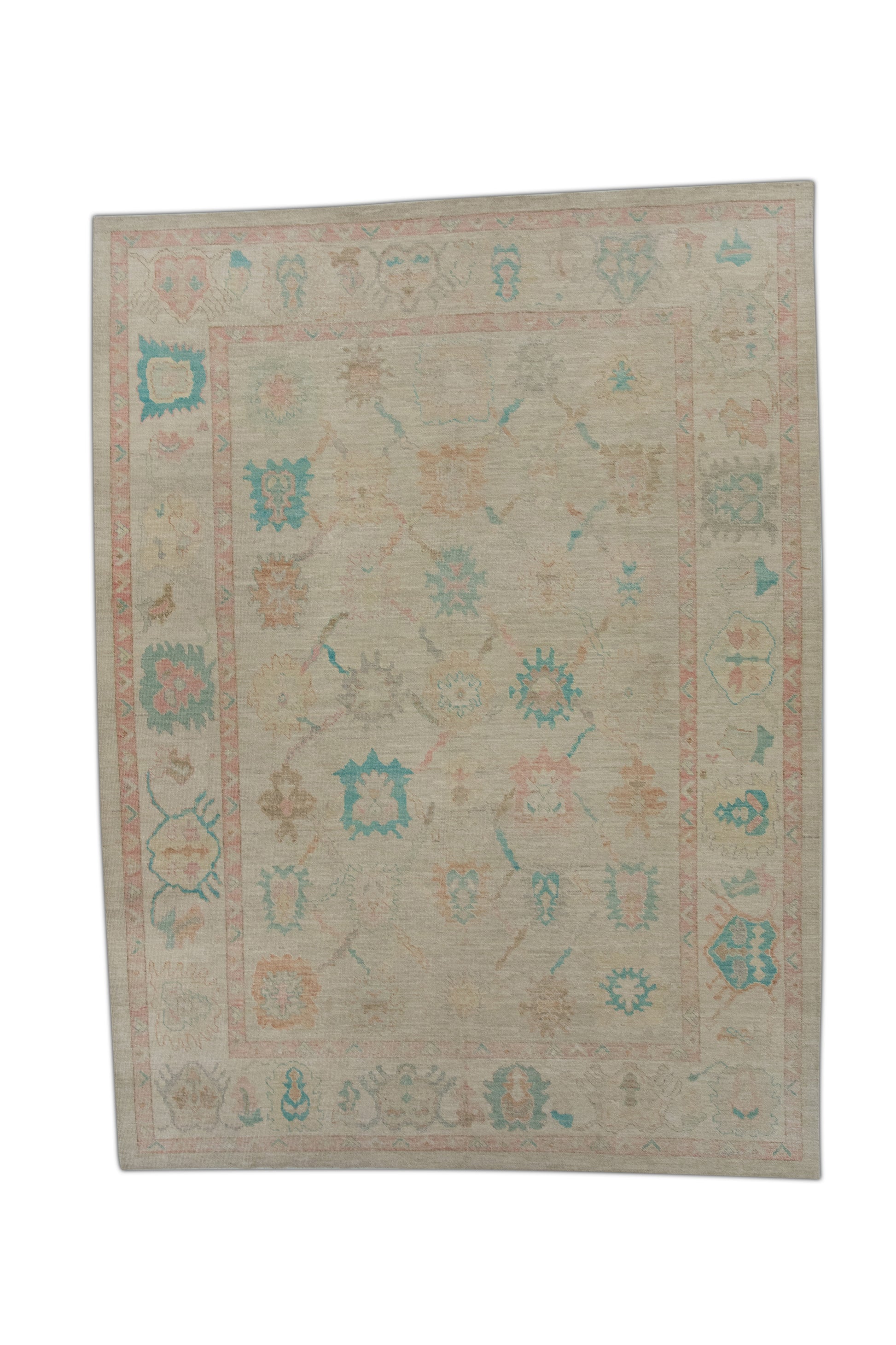Turkish Oushak Rug 9'2" x 12'4" #1409