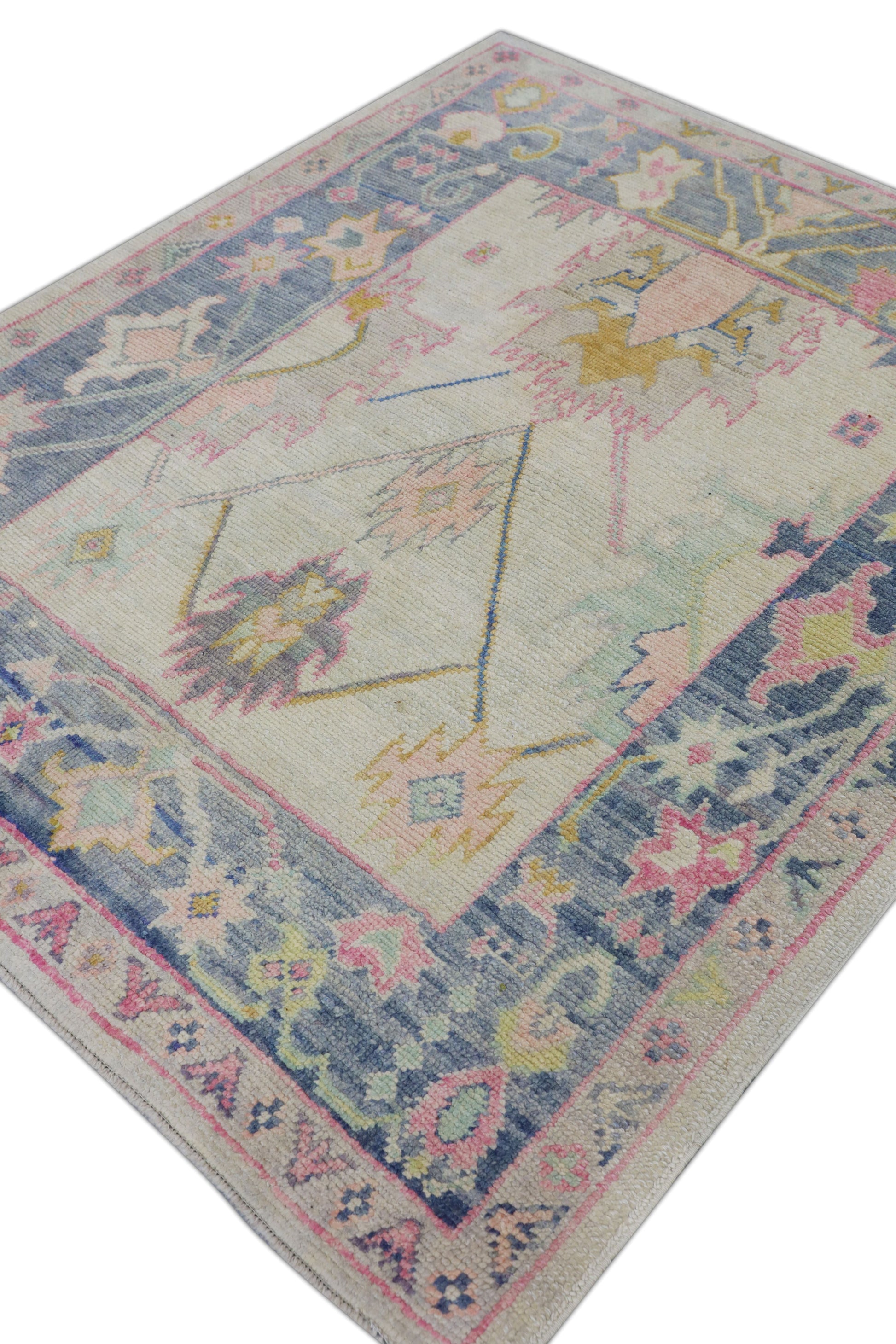Turkish Oushak Rug 5'7" x 6'5" #4507