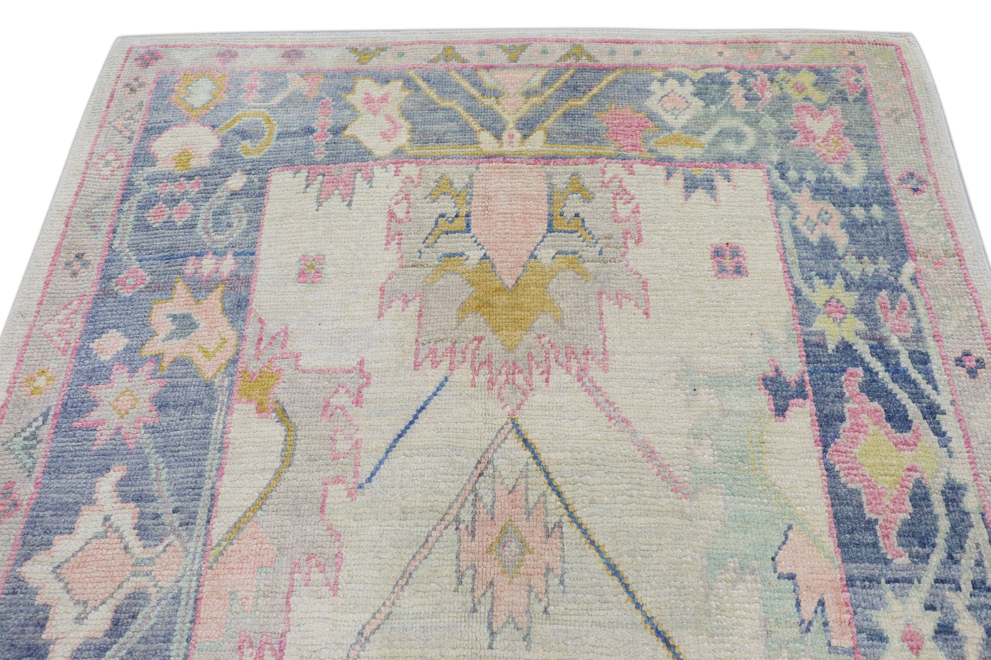 Turkish Oushak Rug 5'7" x 6'5" #4507