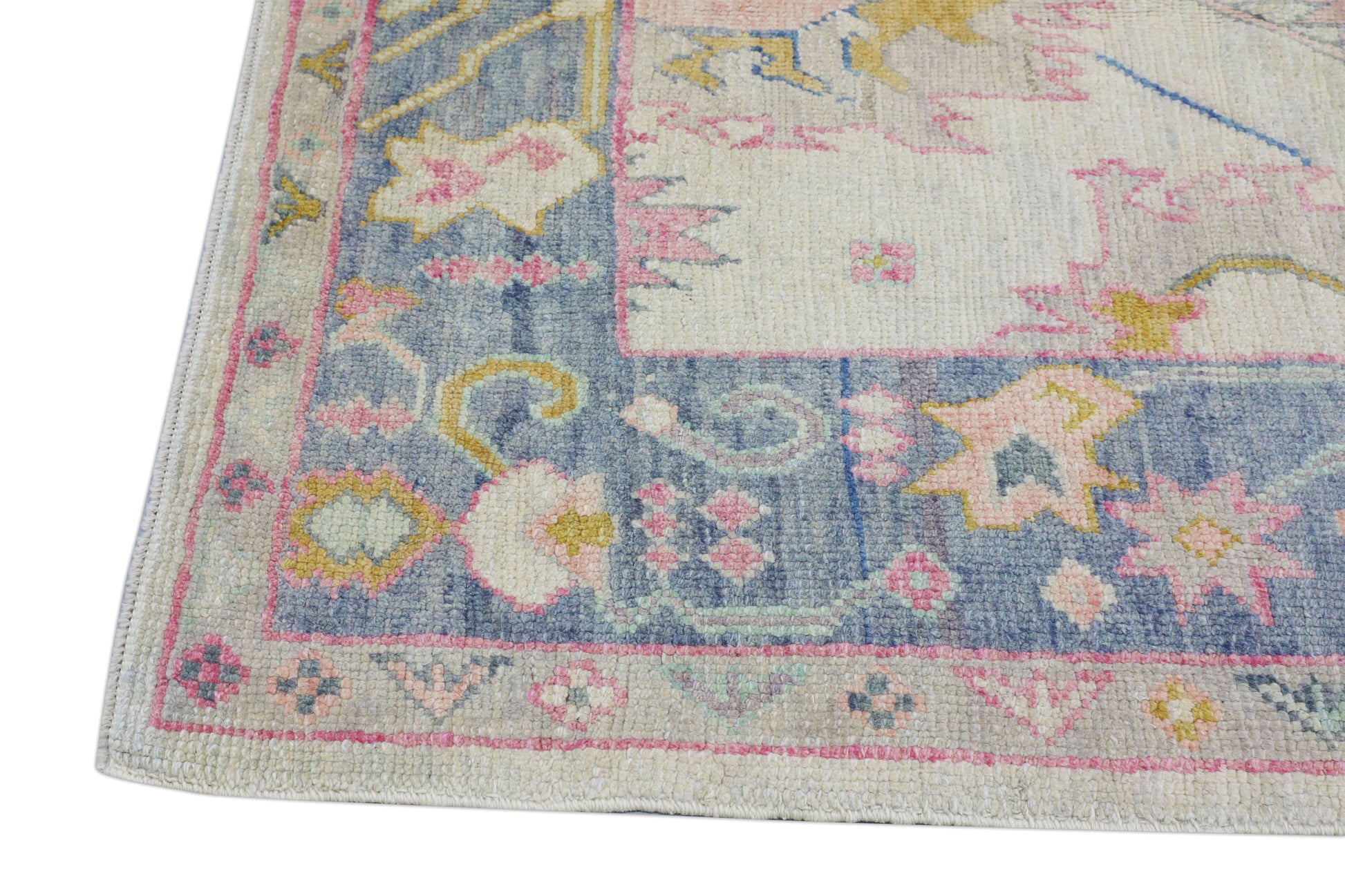 Turkish Oushak Rug 5'7" x 6'5" #4507
