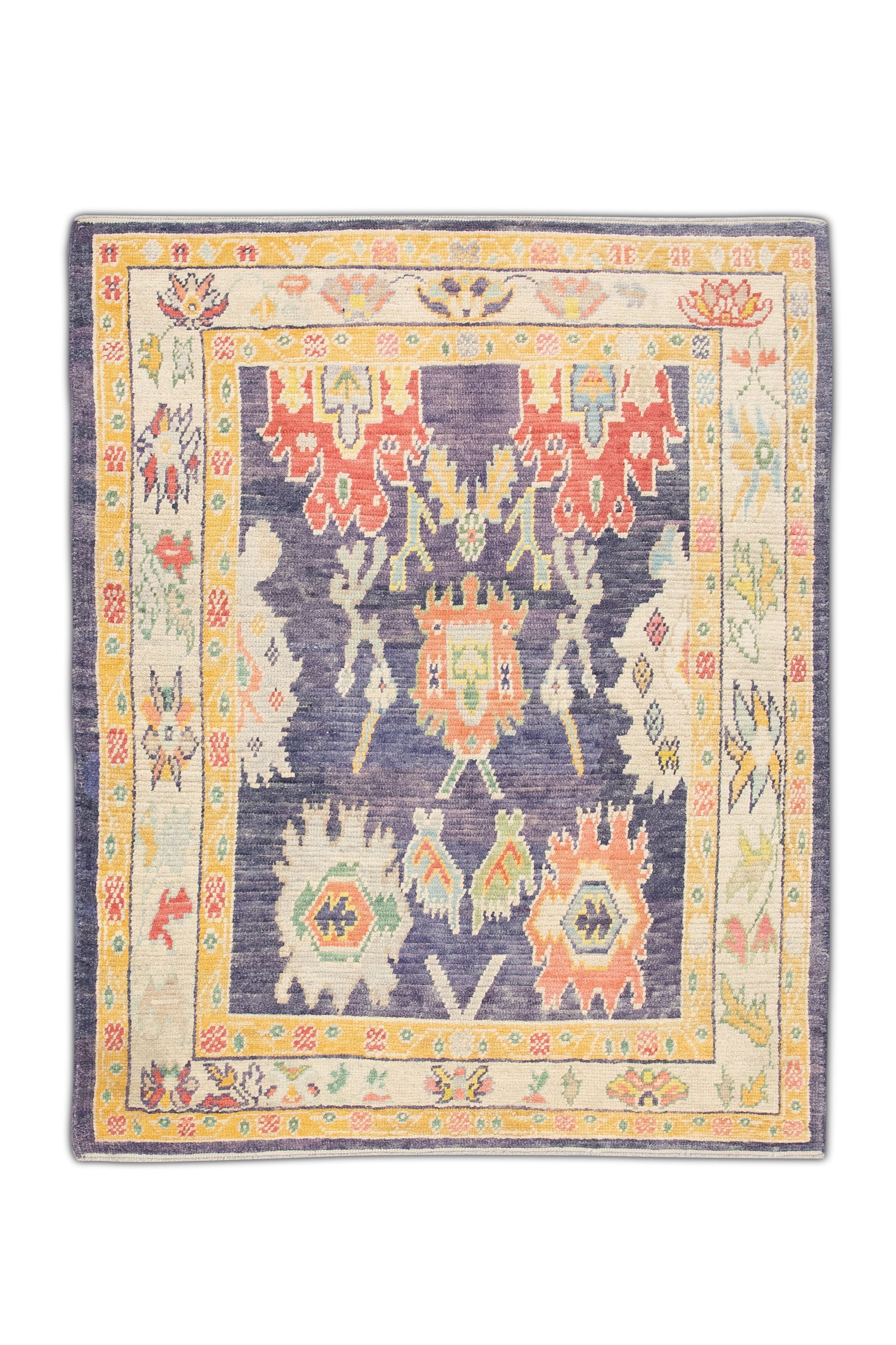 Turkish Oushak Rug 5'6" x 7'8" #4506