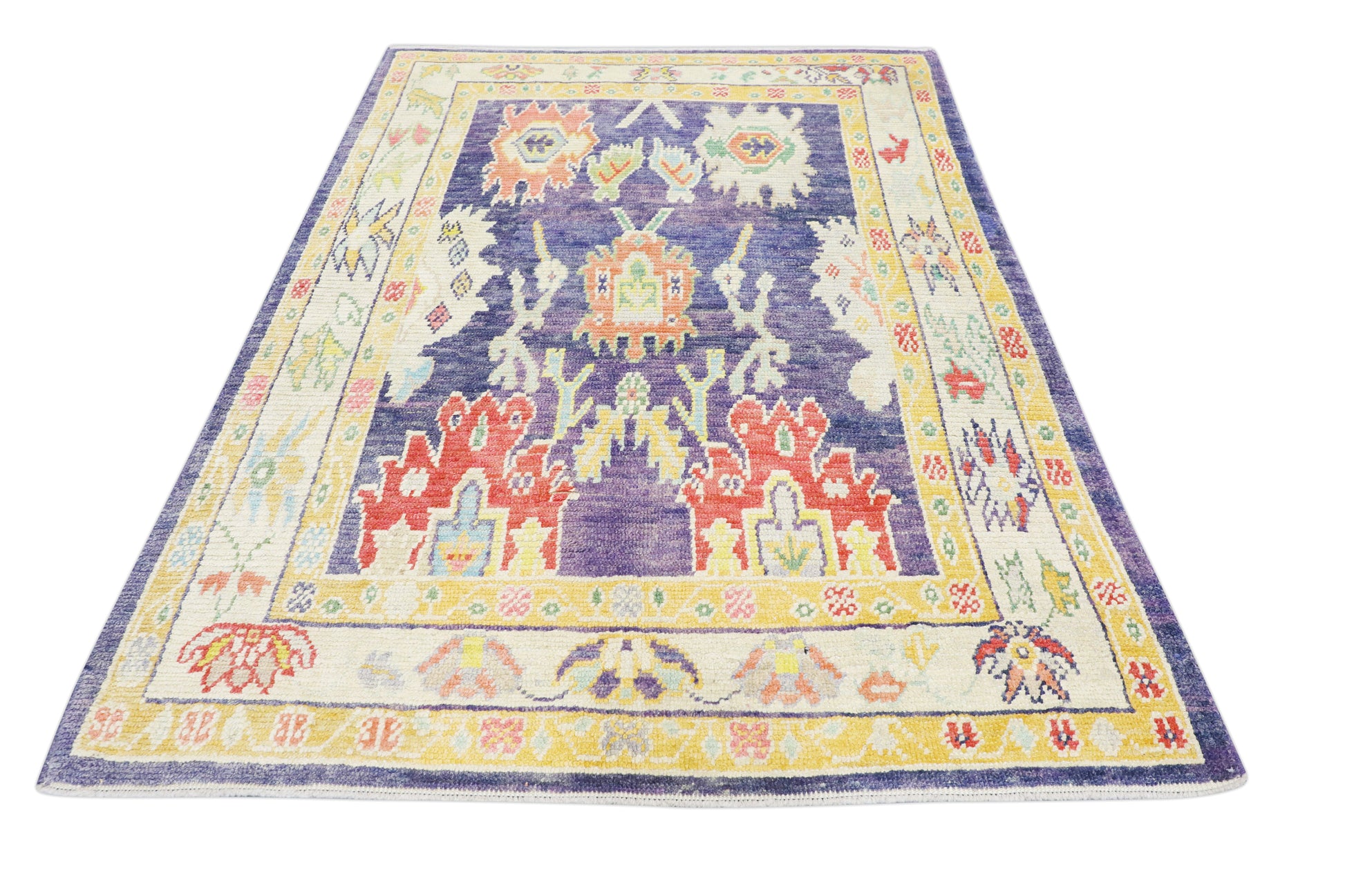 Turkish Oushak Rug 5'6" x 7'8" #4506