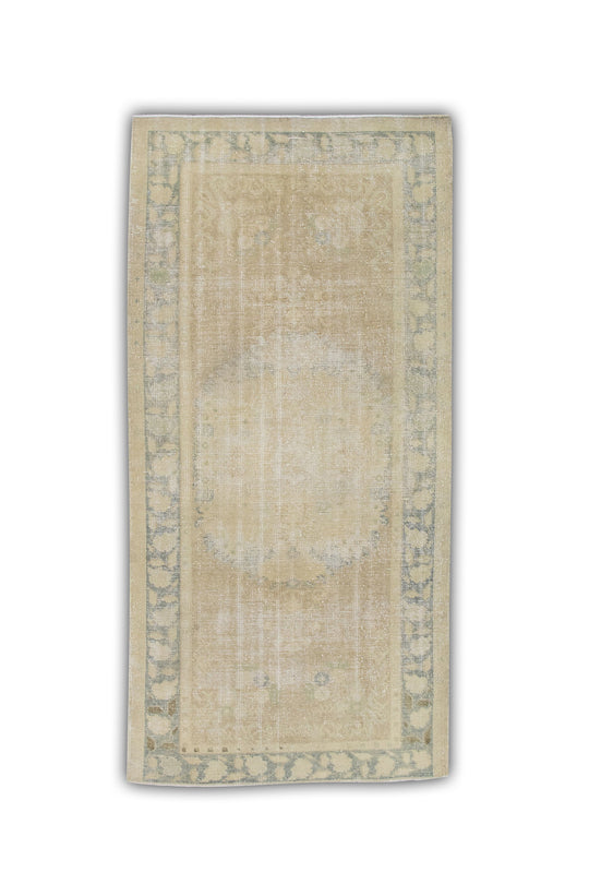 #162 Turkish Vintage Anatolian Rug  2'11" x 6'1"