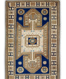 Turkish Vintage Anatolian Rug  4'2" x 6'5" #608