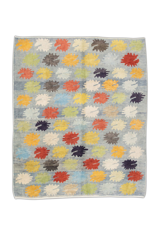 #4500 Turkish Oushak Rug 8'2" x 9'8"