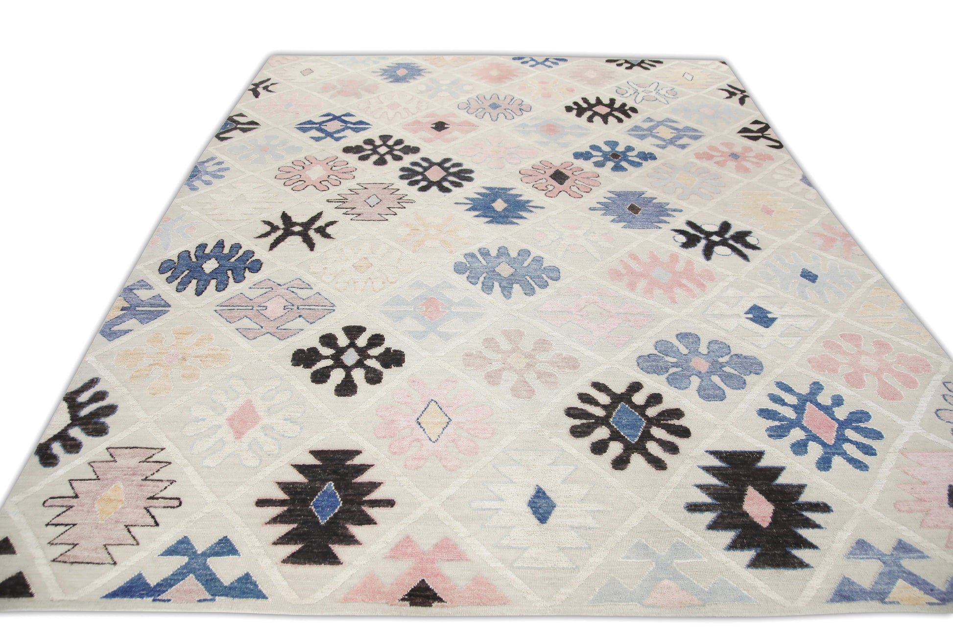 Oriental Flatweave Turkish Kilim 11' x 13'9" #6005