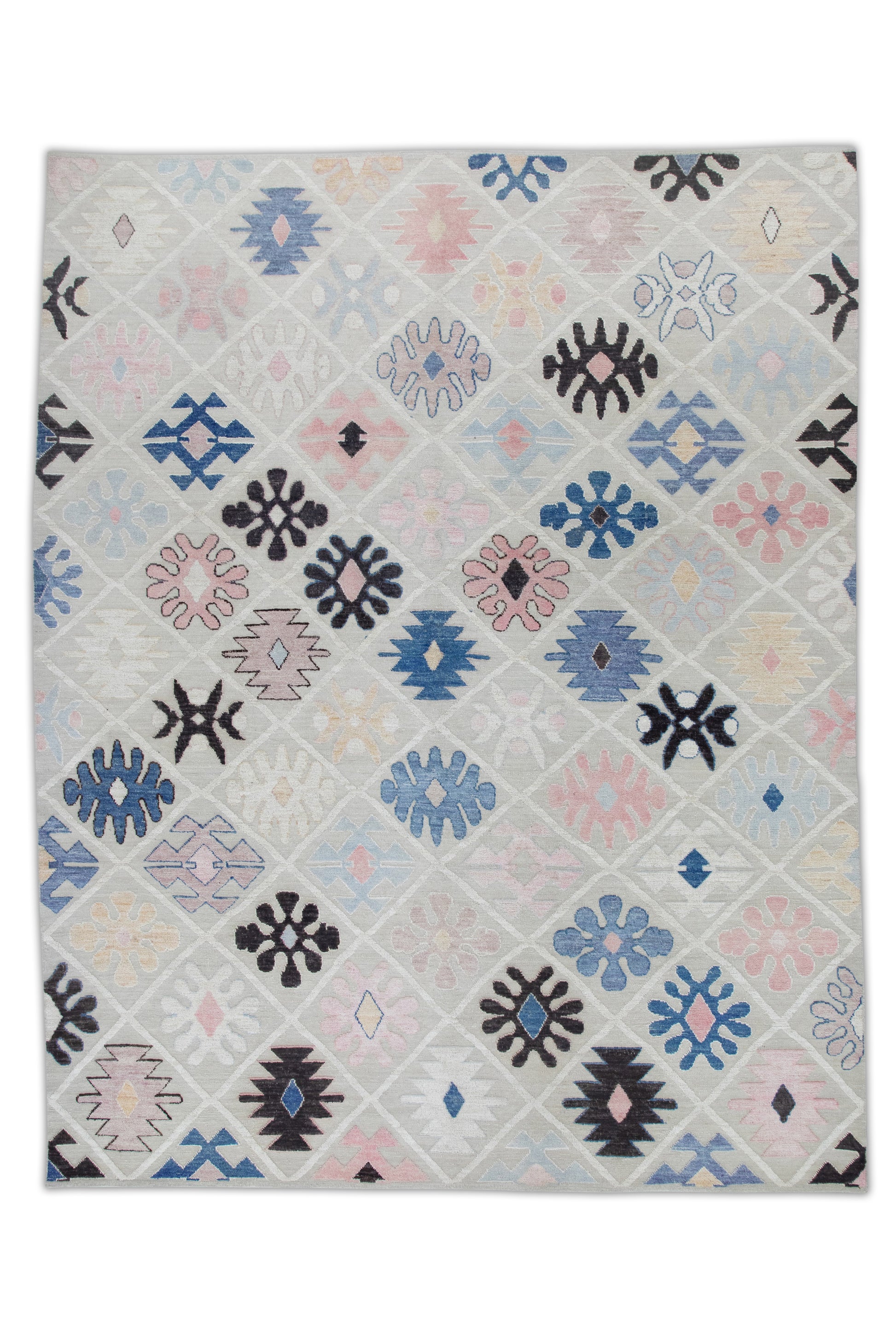 Oriental Flatweave Turkish Kilim 11' x 13'9" #6005
