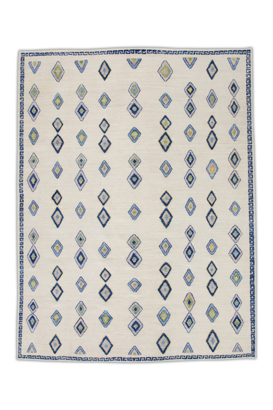 Oriental Flatweave Turkish Kilim 9'3" x 12'1" #6023