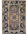 Turkish Vintage Anatolian Rug  4'1" x 5'10" #39