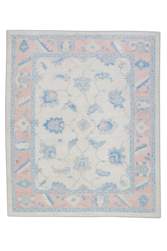 #4527 Turkish Oushak 10'1" x 12'11"