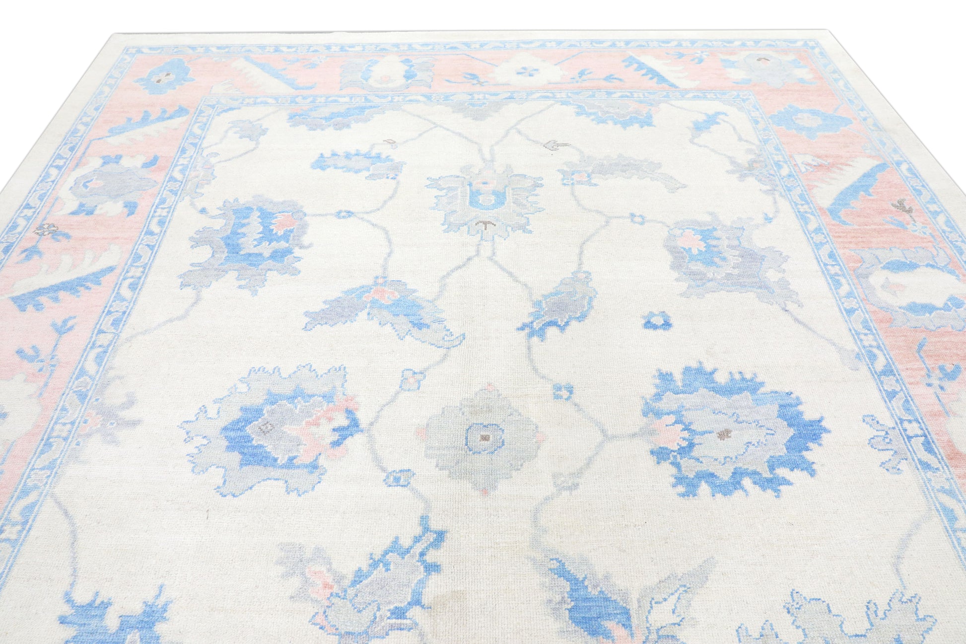 Turkish Oushak Rug 10'1" x 12'11" #4527