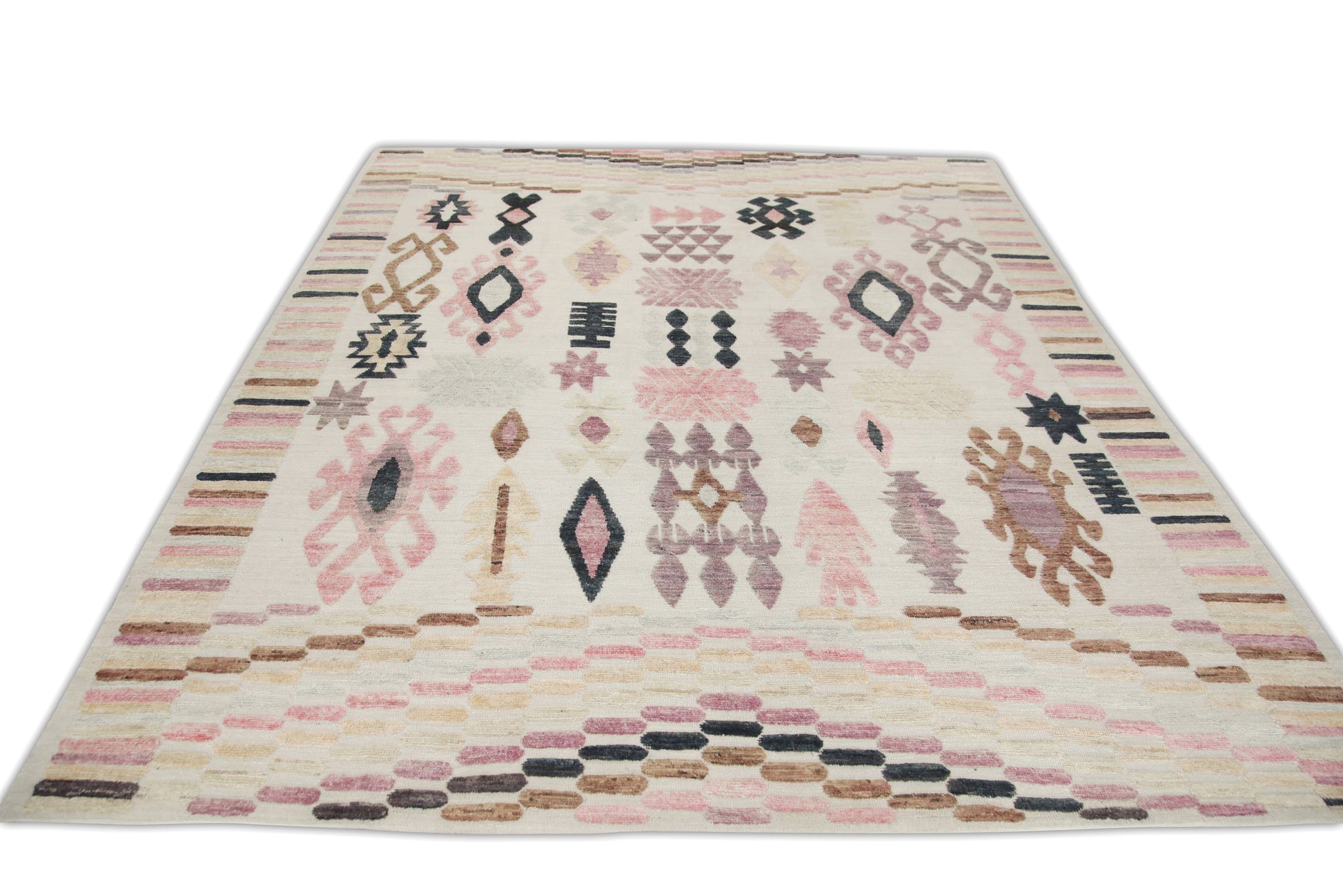 Oriental Flatweave Turkish Kilim 9'1" x 11'10" #6020