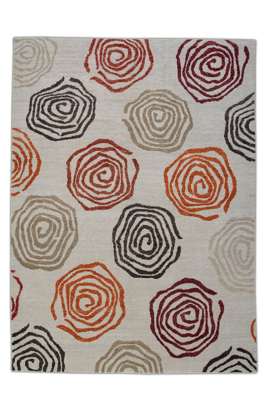 #4510 Turkish Oushak 9'4" x 12'5"