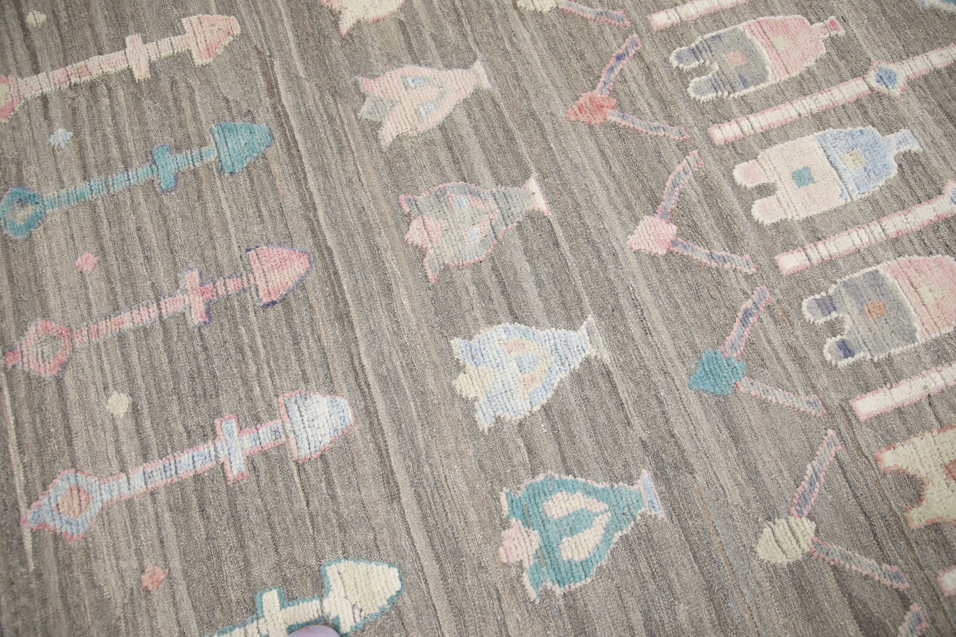 Oriental Flatweave Turkish Kilim 8'9" x 12' #6024