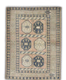 Turkish Vintage Anatolian Rug  4'3" x 5'7" #100