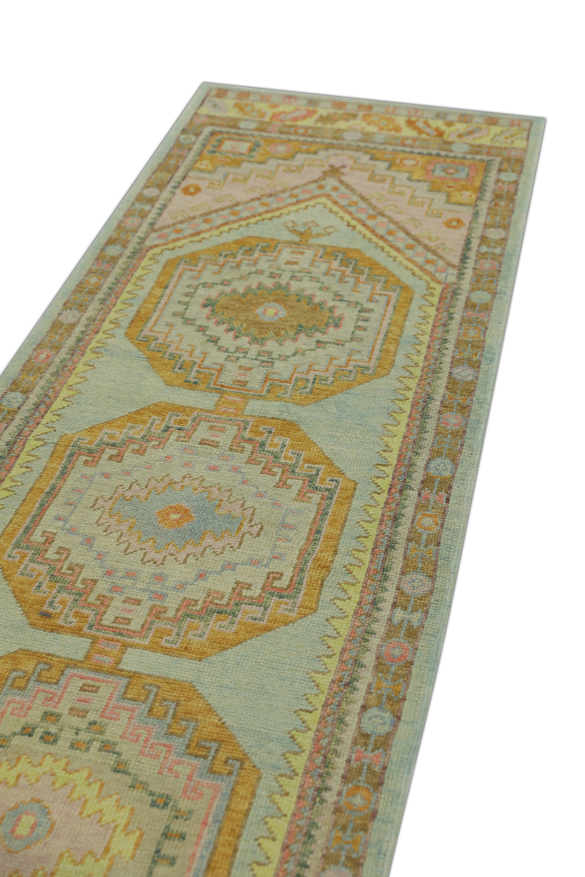 Turkish Oushak Rug 3' x 10'6" #047