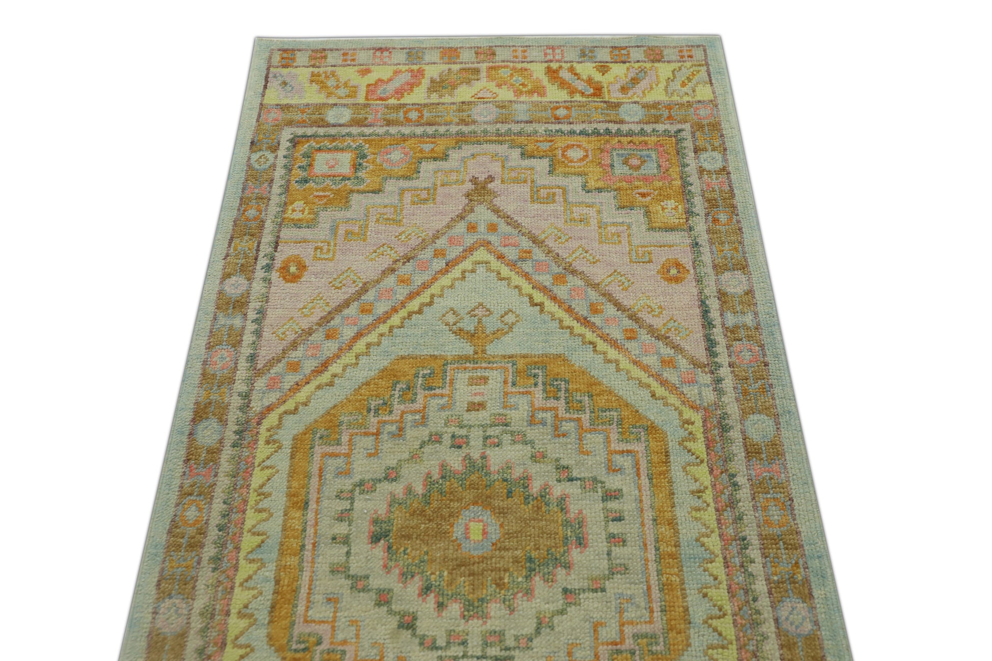 Turkish Oushak Rug 3' x 10'6" #047