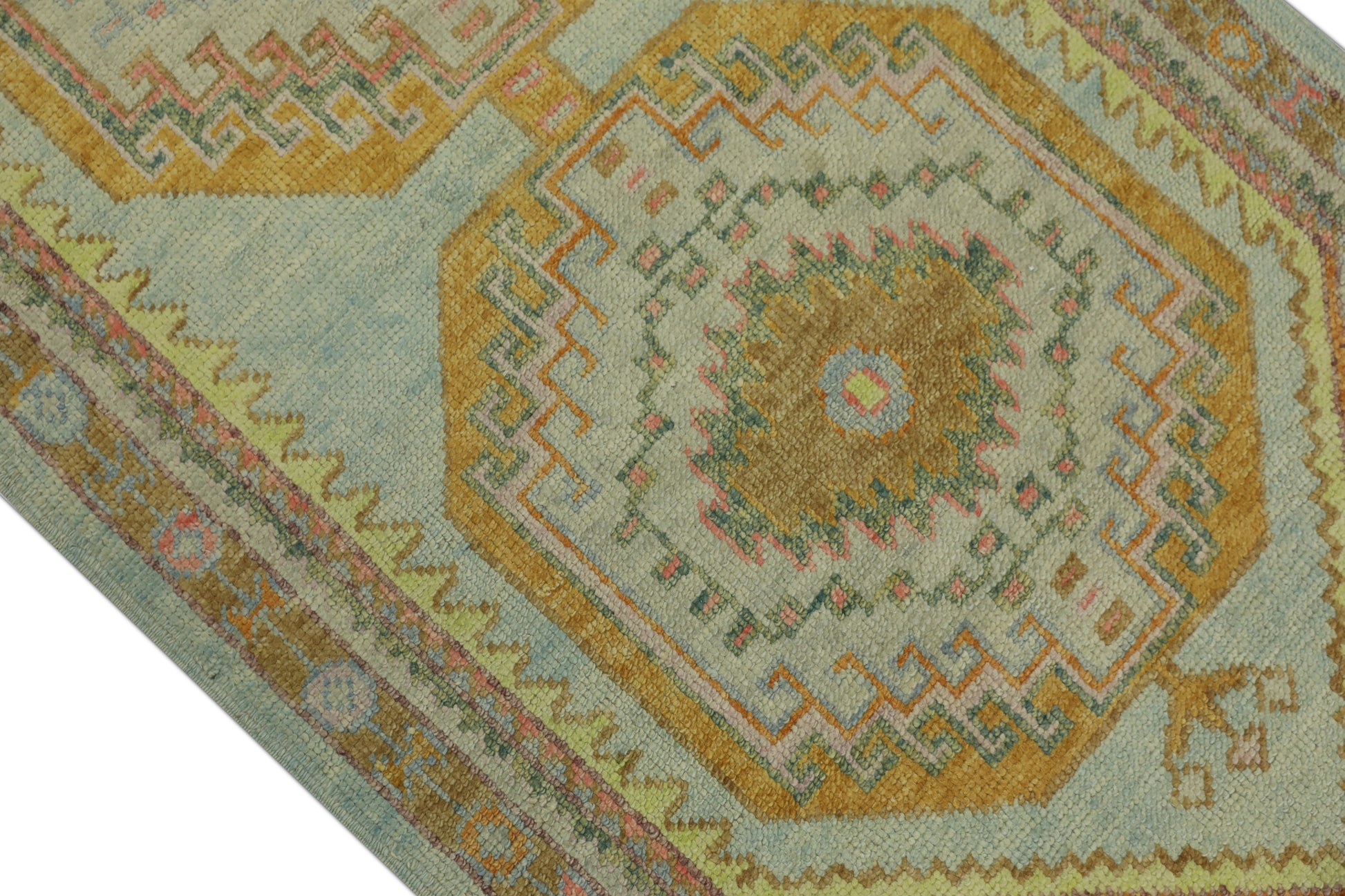 Turkish Oushak Rug 3' x 10'6" #047