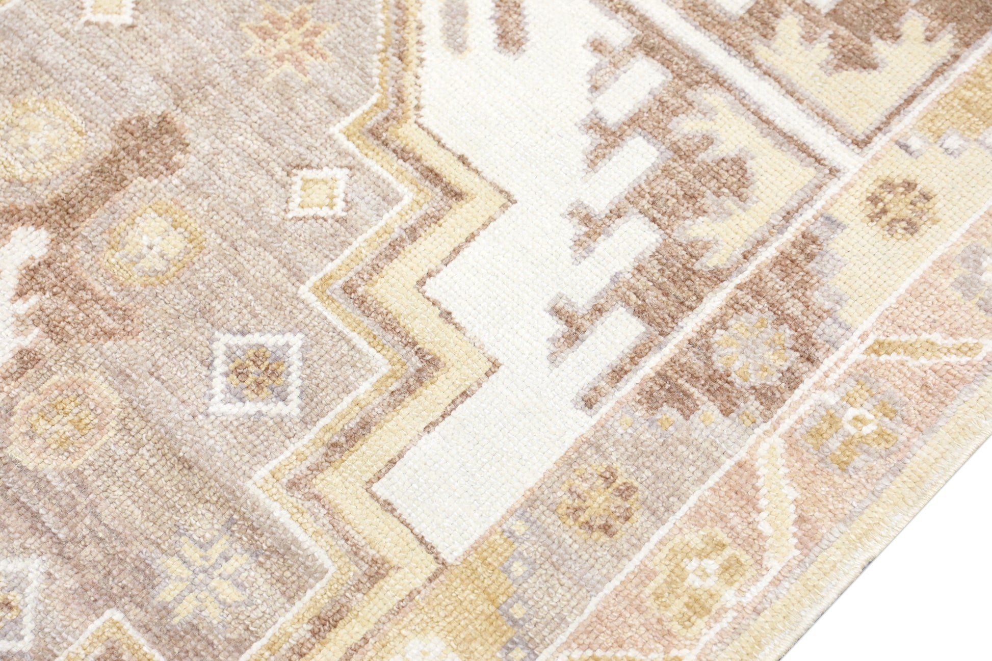 Turkish Oushak Rug 4'2" x 10'8" #04