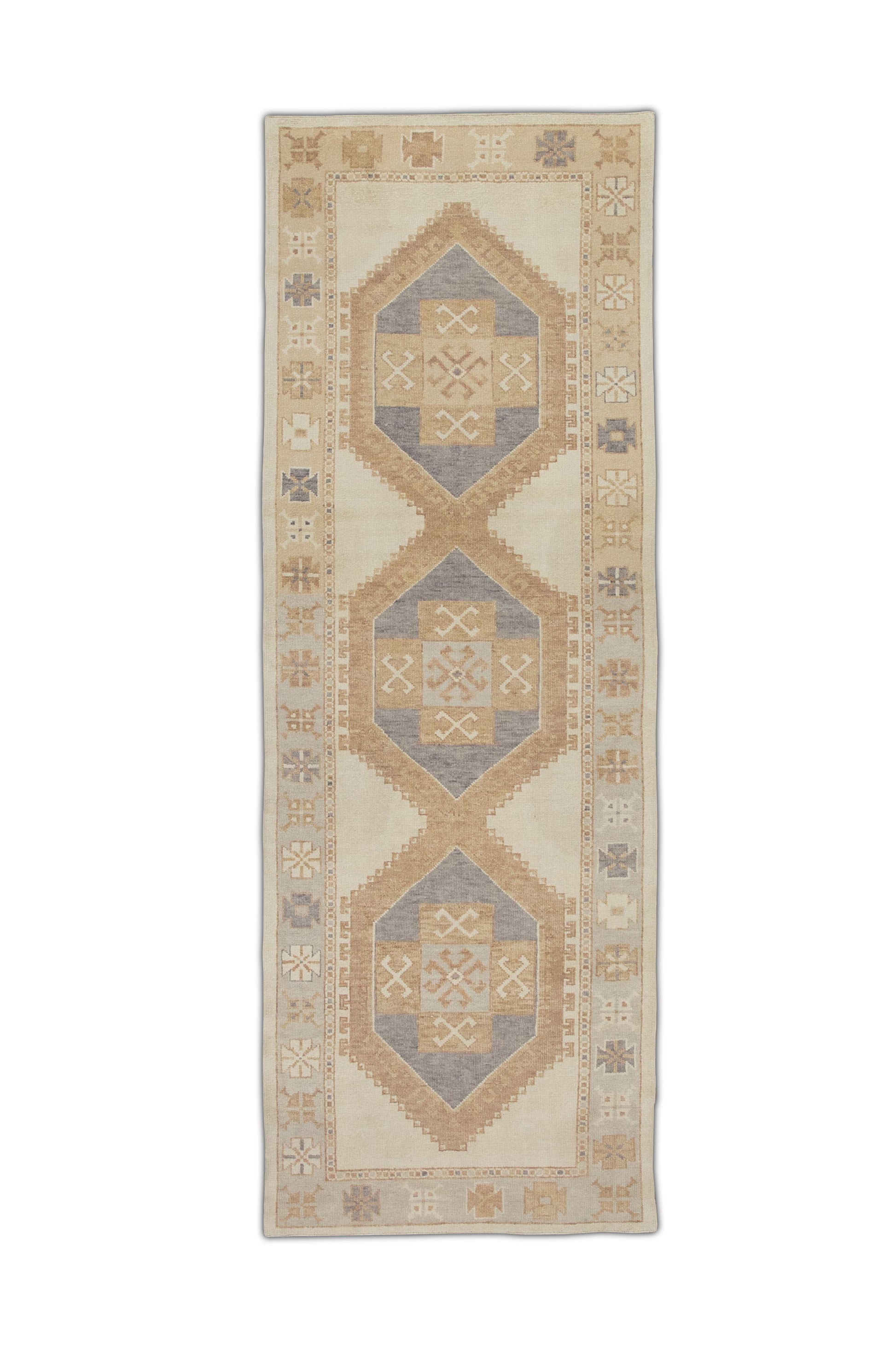 Turkish Oushak Rug 4'2" x 12'1" #05