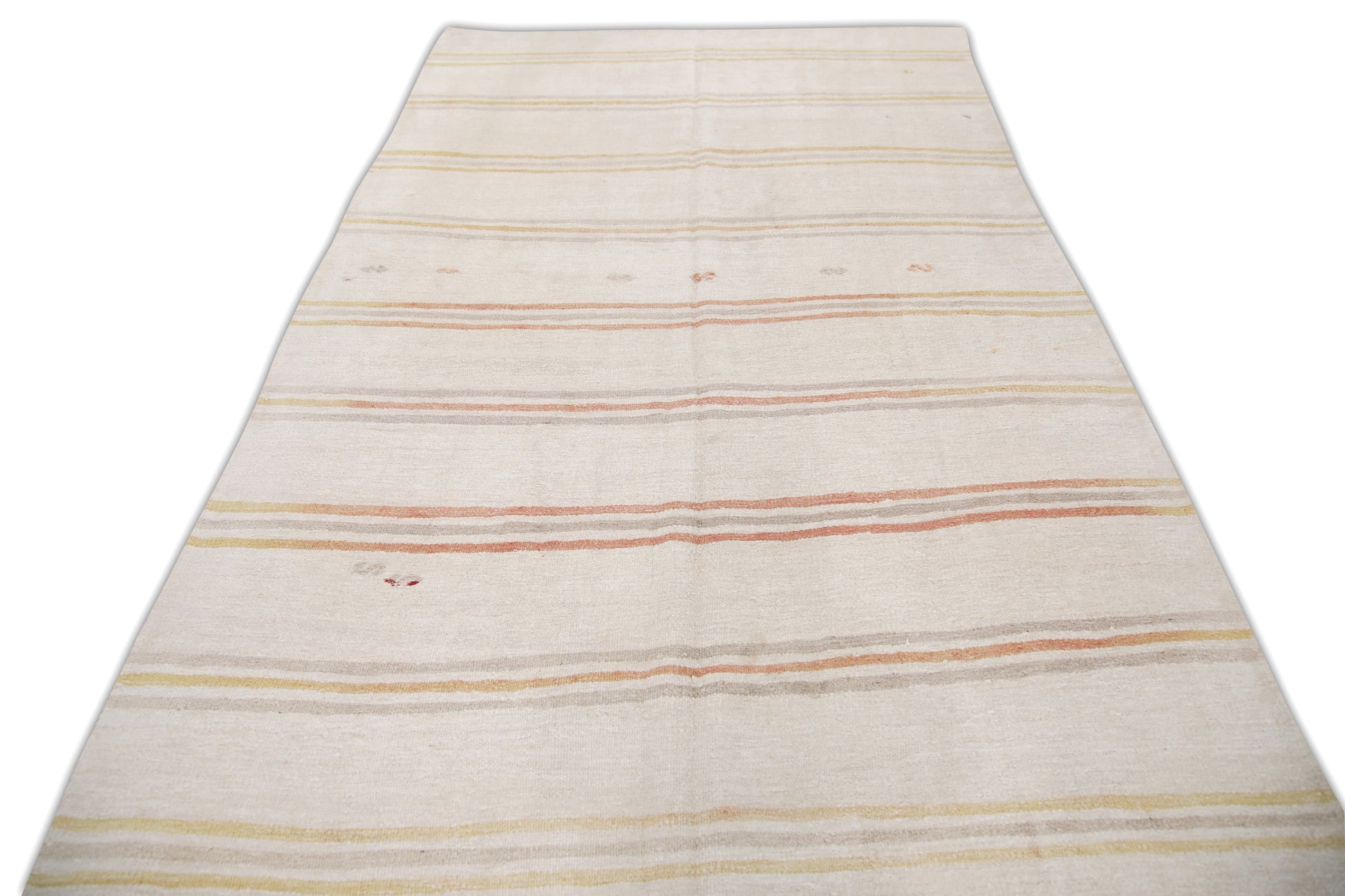Oriental Flatweave Turkish Hemp Kilim 6' x 11'11" #03