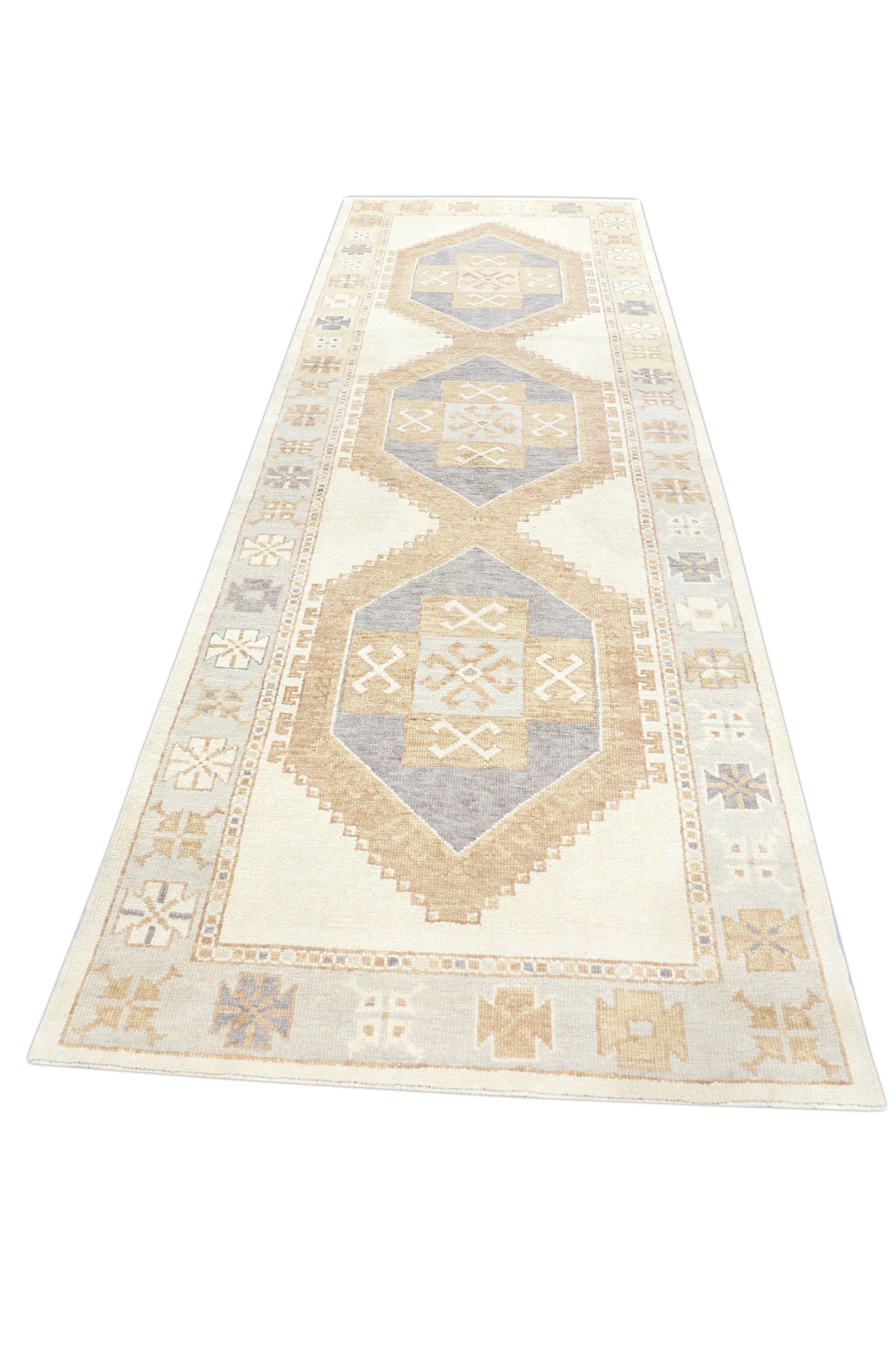 Turkish Oushak Rug 4'2" x 12'1" #05