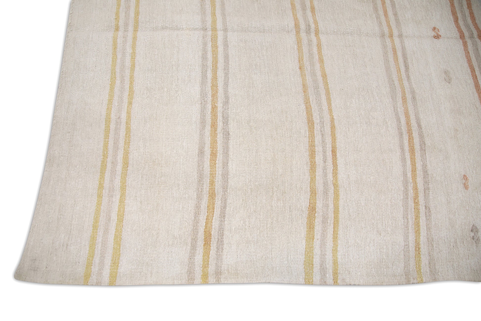 Oriental Flatweave Turkish Hemp Kilim 6' x 11'11" #03