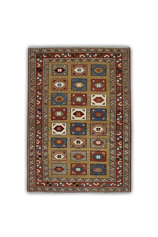 #11 Turkish Vintage Anatolian Rug  3'5" x 5'4"