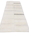Oriental Flatweave Turkish Hemp Kilim 4'3" x 10'7" #01