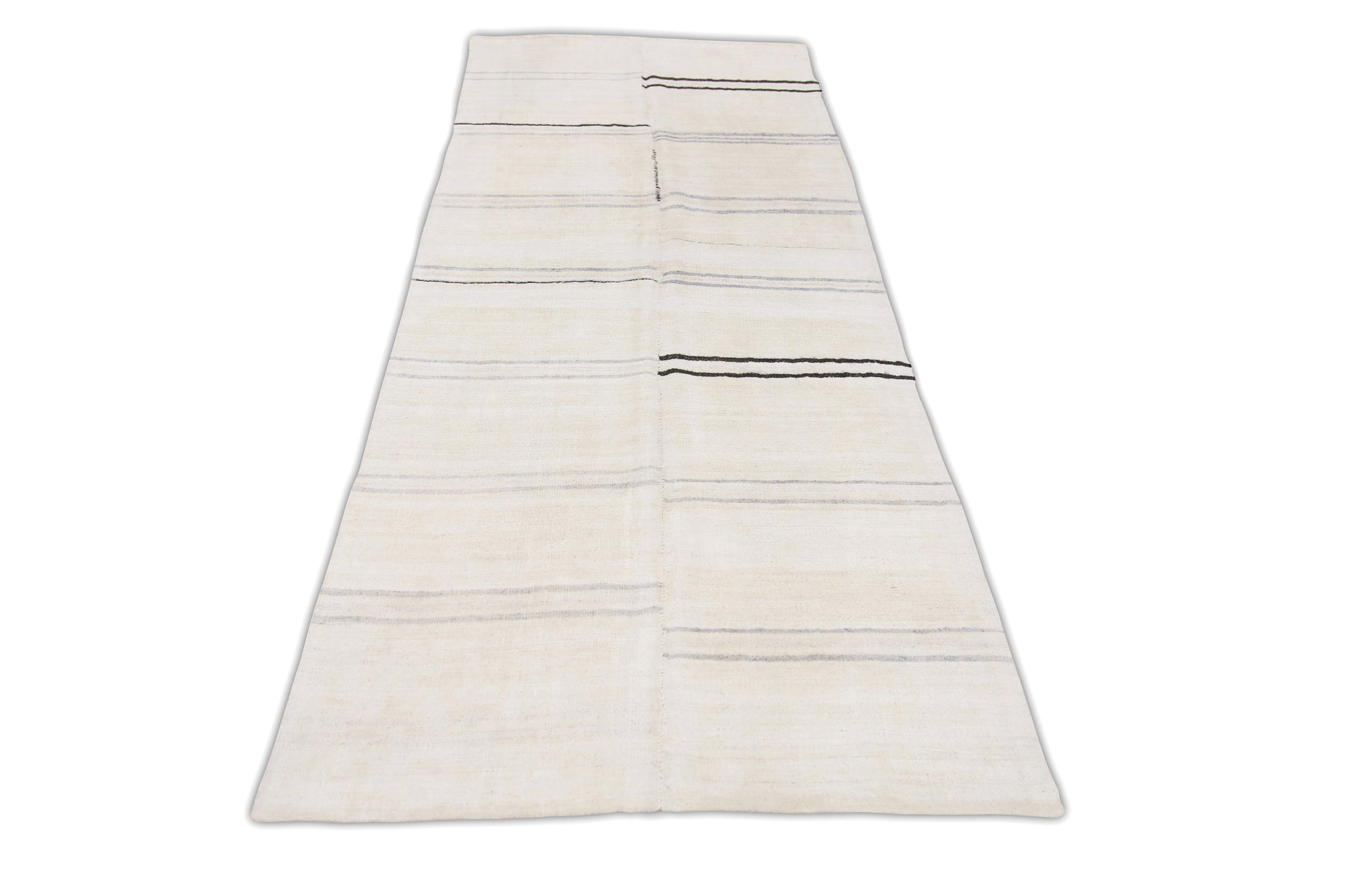 Oriental Flatweave Turkish Hemp Kilim 4'3" x 10'7" #01