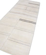 Oriental Flatweave Turkish Hemp Kilim 4'3" x 10'7" #01