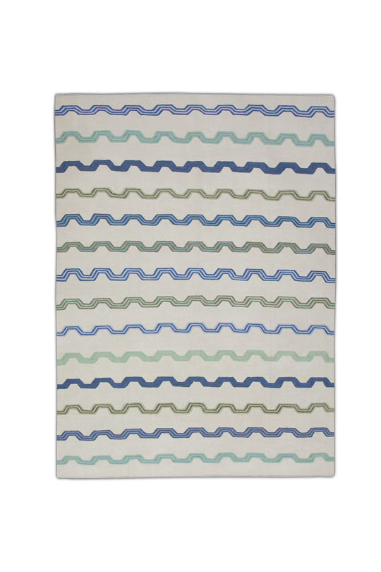 #30 Oriental Flat Weave Turkish Kilim 8' x 10'5"