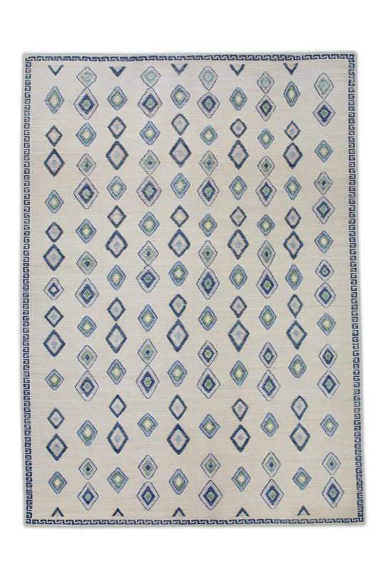 #6031 Oriental Flat Weave Turkish Kilim 9'11" x 14'3"