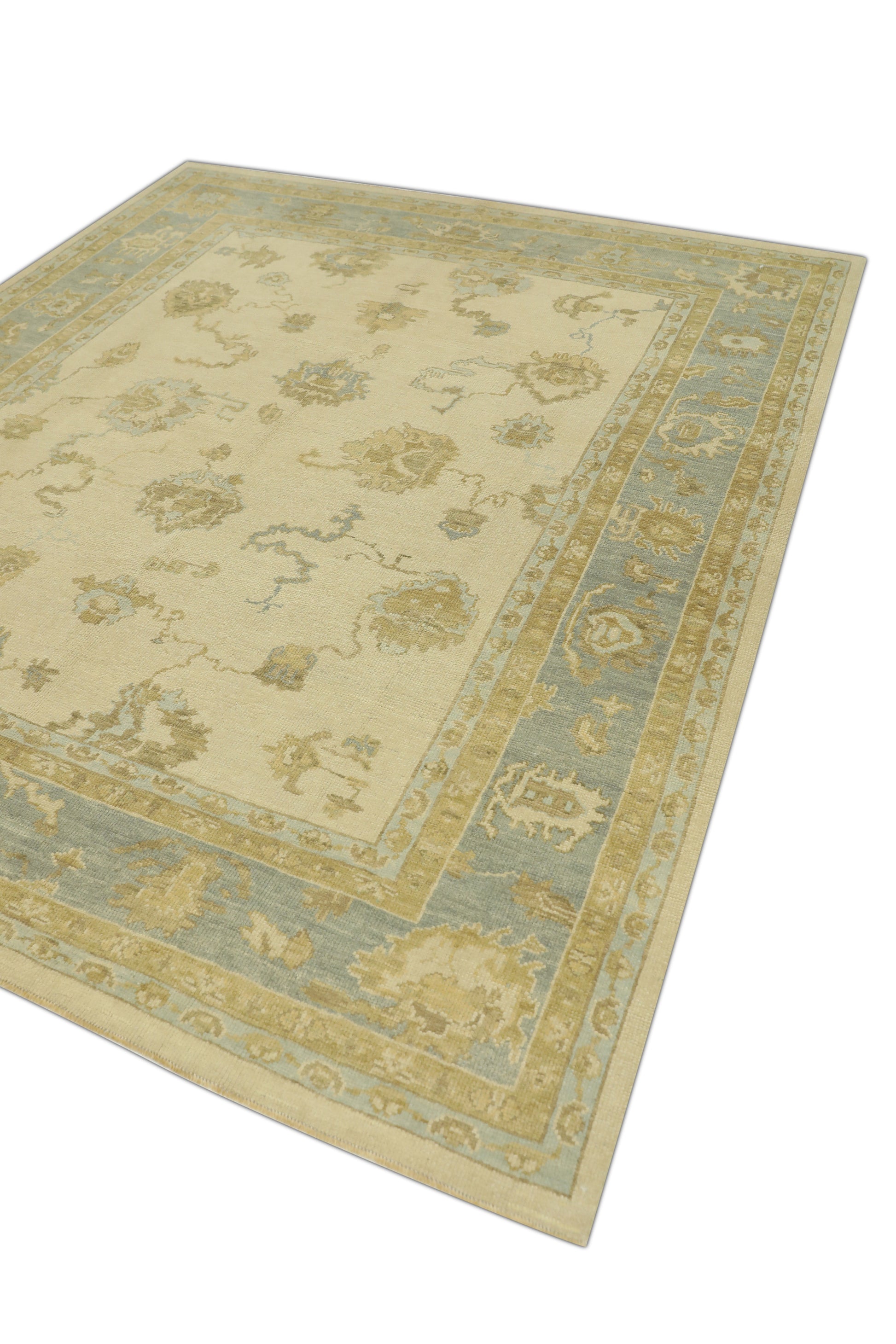 Turkish Oushak Rug 8'3" x 9'7" #85