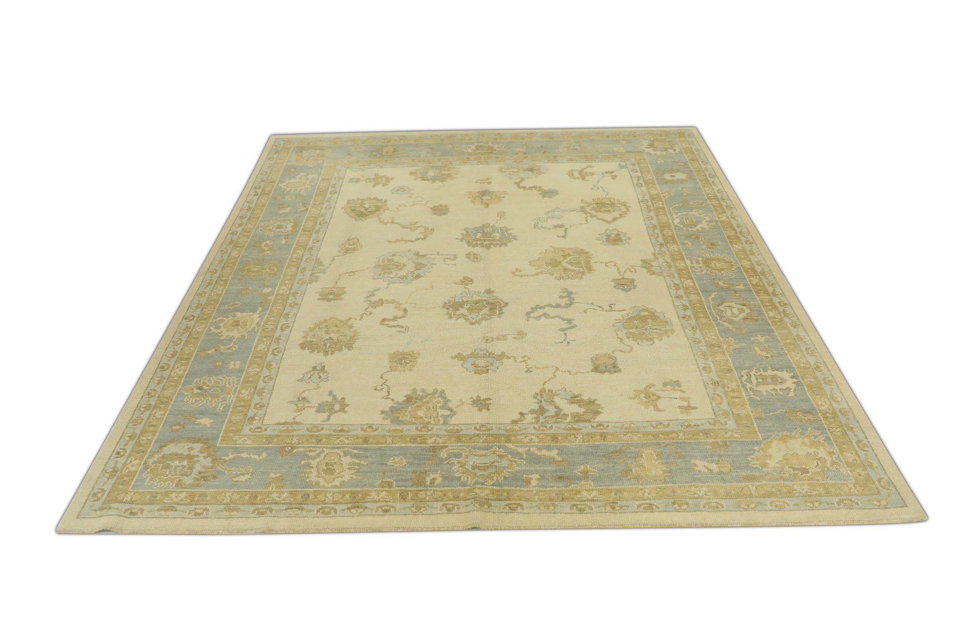 Turkish Oushak Rug 8'3" x 9'7" #85