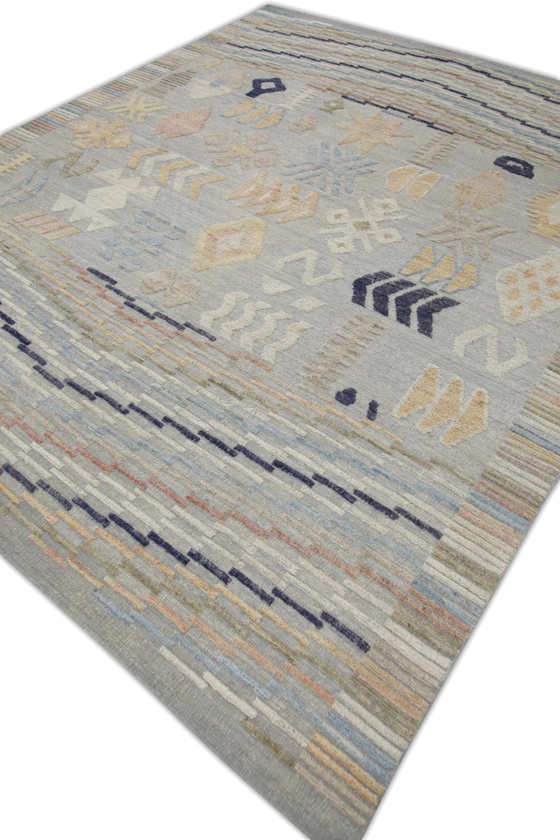 Oriental Flatweave Turkish Kilim 8'10" x 10'8" #6007